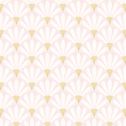 Nouveau Super Daisies Wallpaper – pink