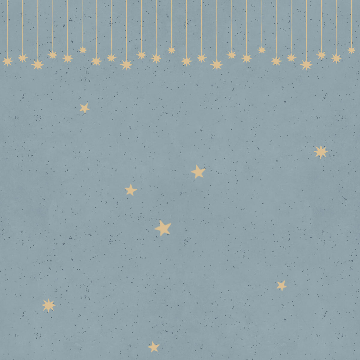 Little Prince Ceiling Border Wallpaper – blue