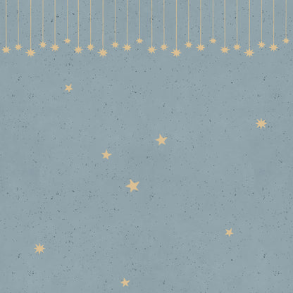 Little Prince Ceiling Border Wallpaper – blue