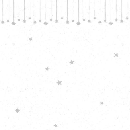 Little Prince Ceiling Border Wallpaper – white
