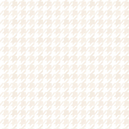 Pied de Poule Watercolor Wallpaper – beige