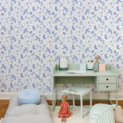 Porcelain Insects Wallpaper