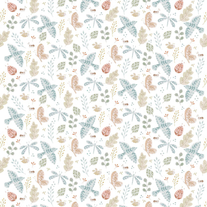 Porcelain Insects Wallpaper – colorful