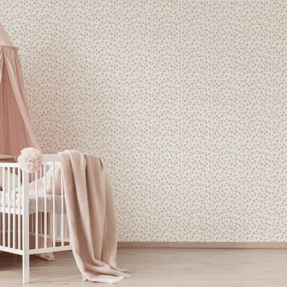 Little Spring Wallpaper – beige