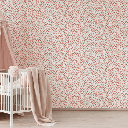 Little Spring Wallpaper – pink
