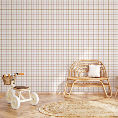 Checkered Wallpaper – pink
