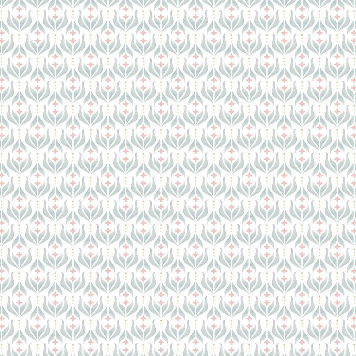 Retro Mini Wallpaper – green and pink