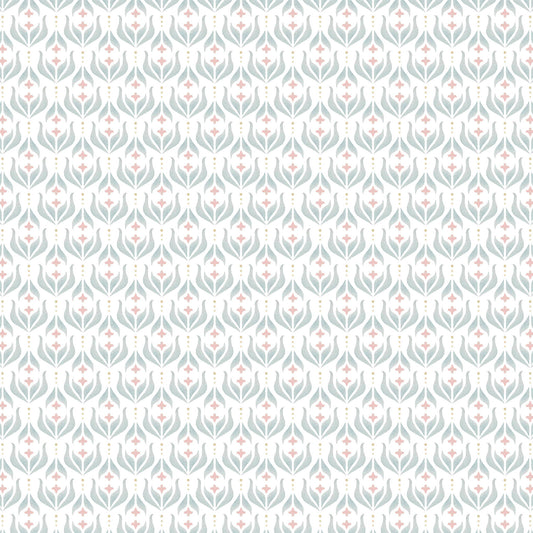 Retro Mini Wallpaper – green and pink