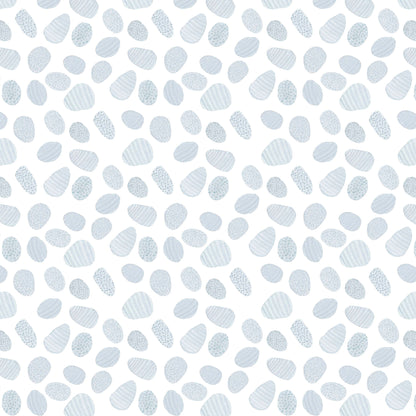 Pebbles Wallpaper – blue