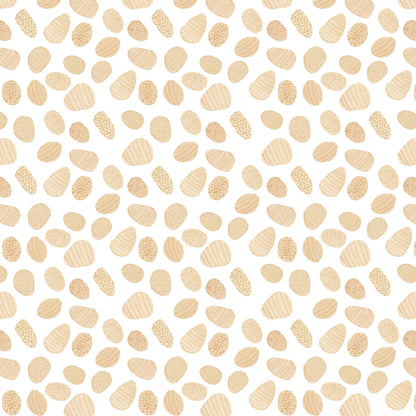 Pebbles Wallpaper – mustard