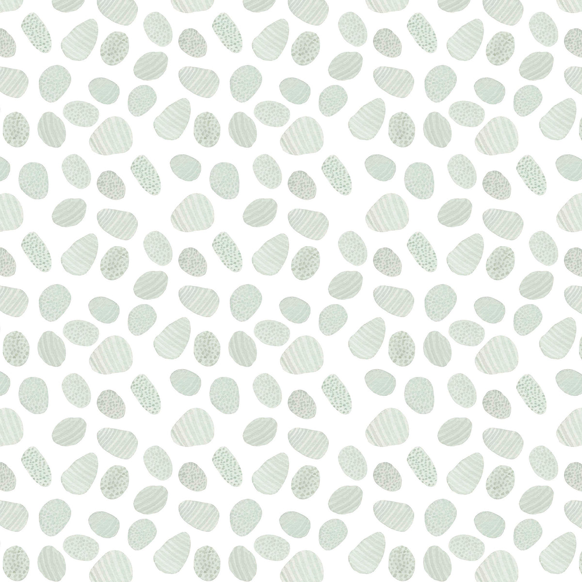 Pebbles Wallpaper – green