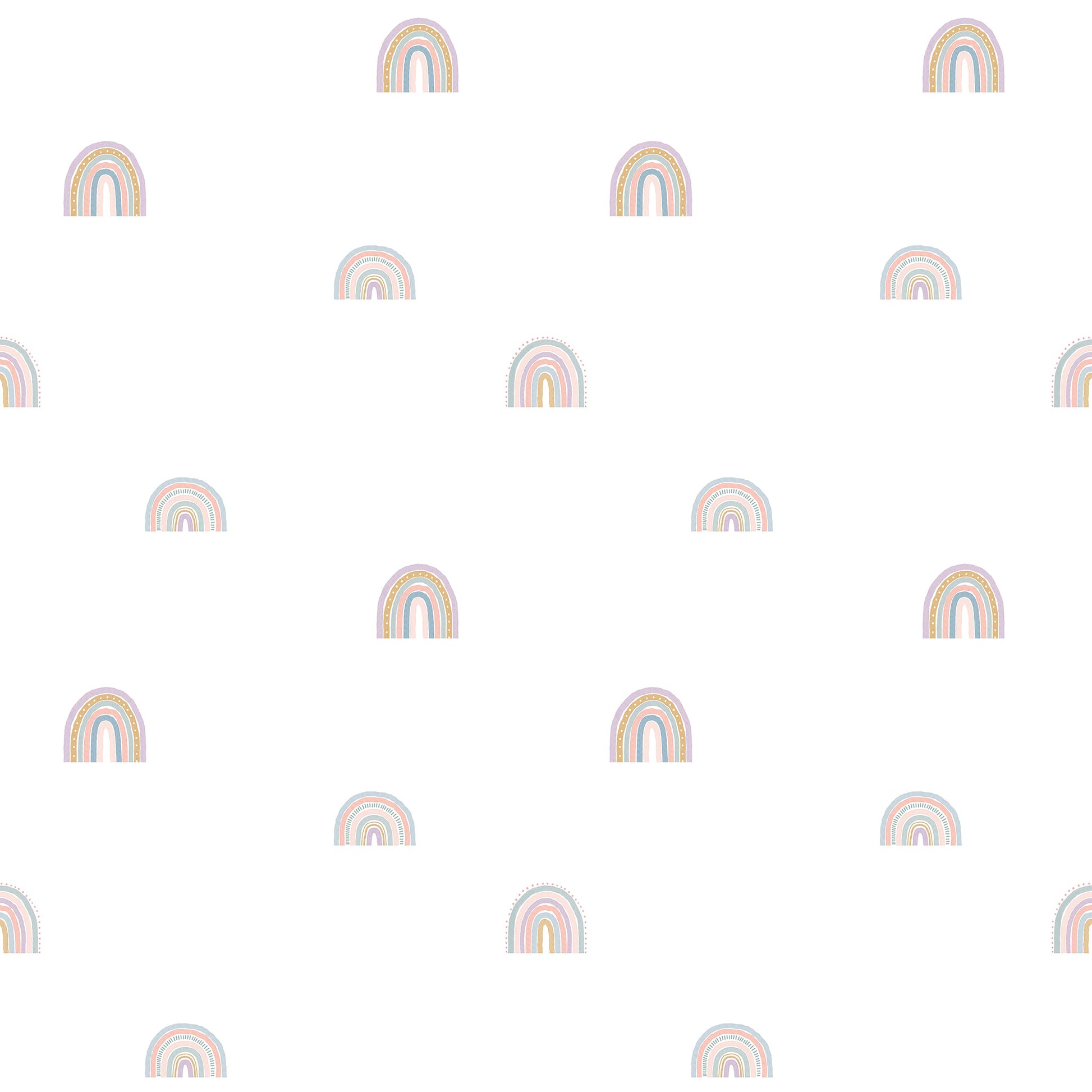 Papel de parede Sheepy Arco Íris