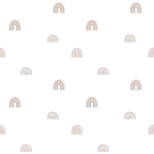 Papel de parede Sheepy Arco Íris