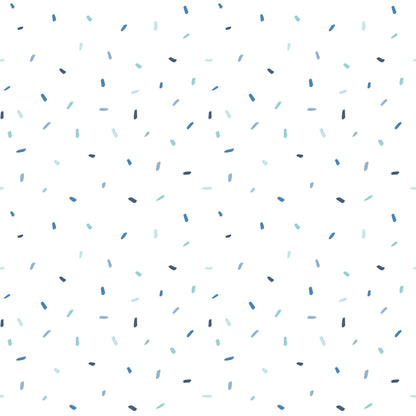 Sheepy Sprinkles Wallpaper – blue