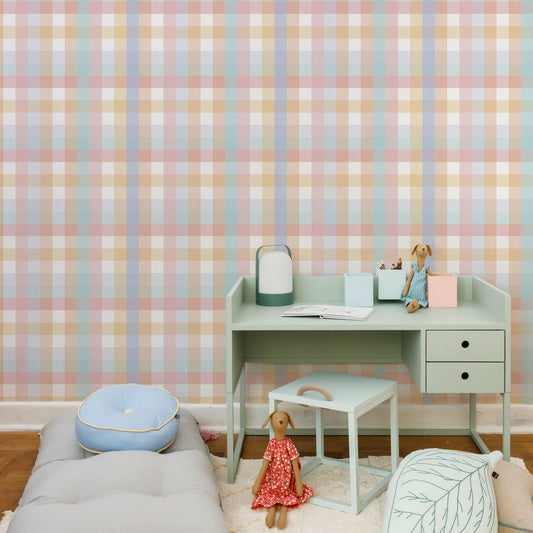 Sheepy Picnic Wallpaper
