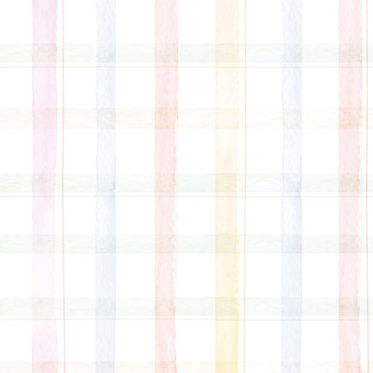 Sheepy Checkered Wallpaper – candy