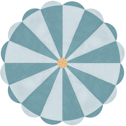 Circus Ceiling Mural – blue
