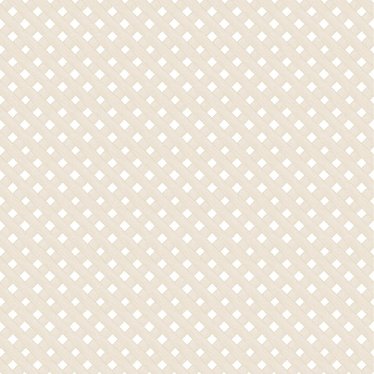 Edinburgh Trellis Wallpaper – beige