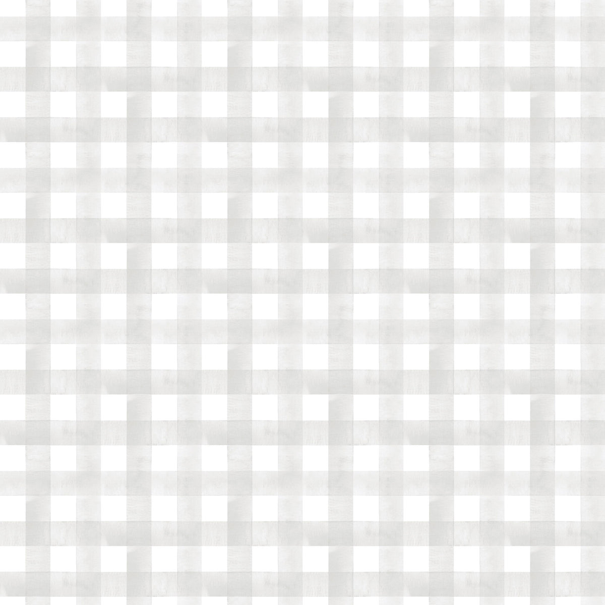 Watercolor Vichy Wallpaper – gray
