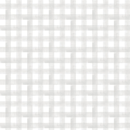 Watercolor Vichy Wallpaper – gray