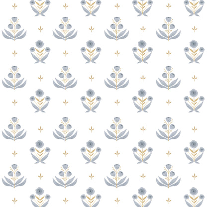 Victorian Wallpaper – blue
