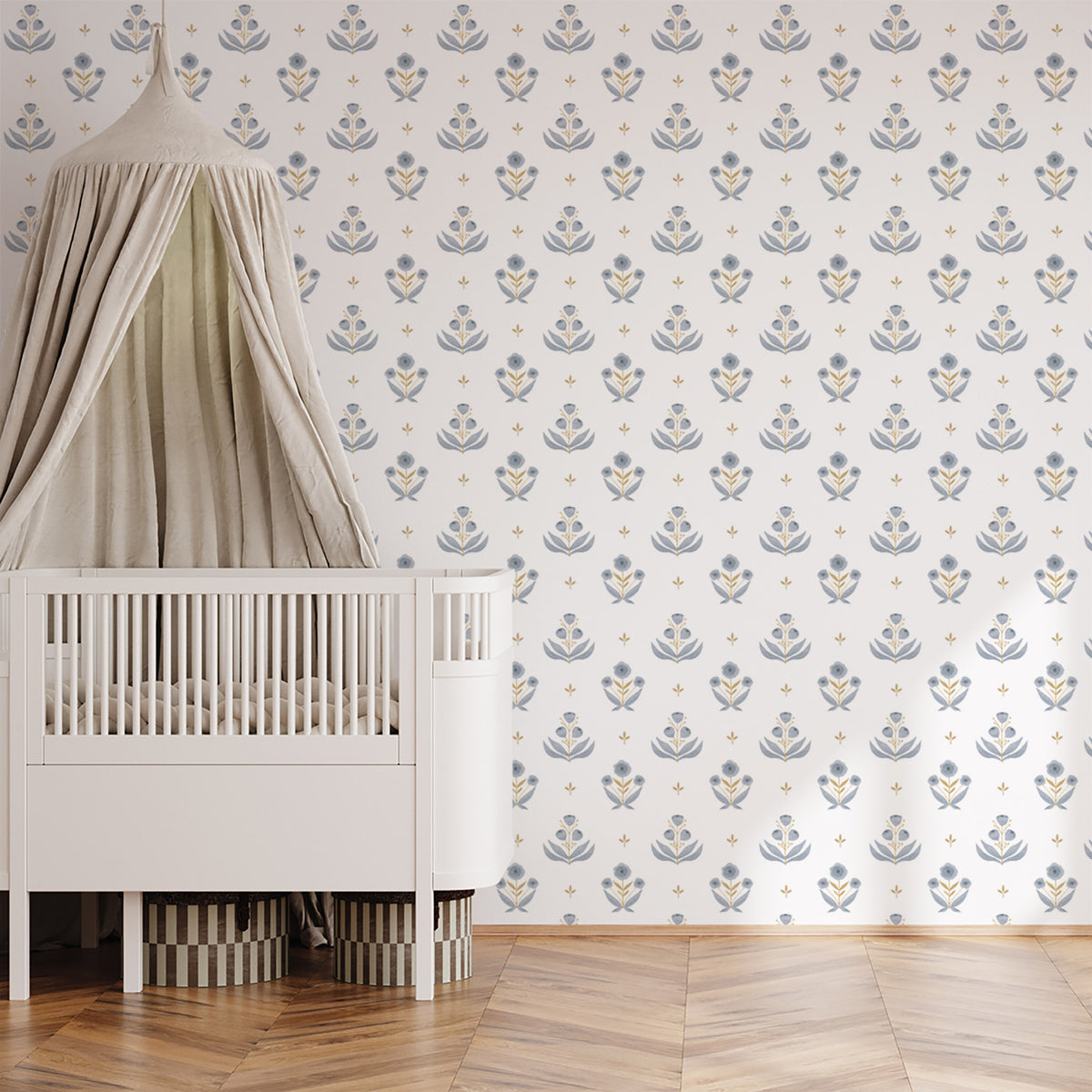 Victorian Wallpaper – blue