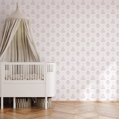 Victorian Wallpaper – pink