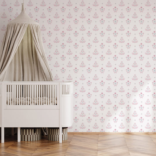 Victorian Wallpaper – pink