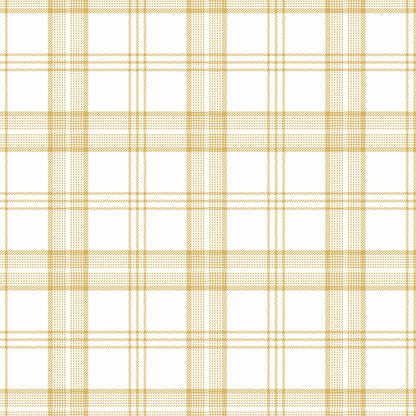 Papel de Parede Xadrez Classic – cor mostarda