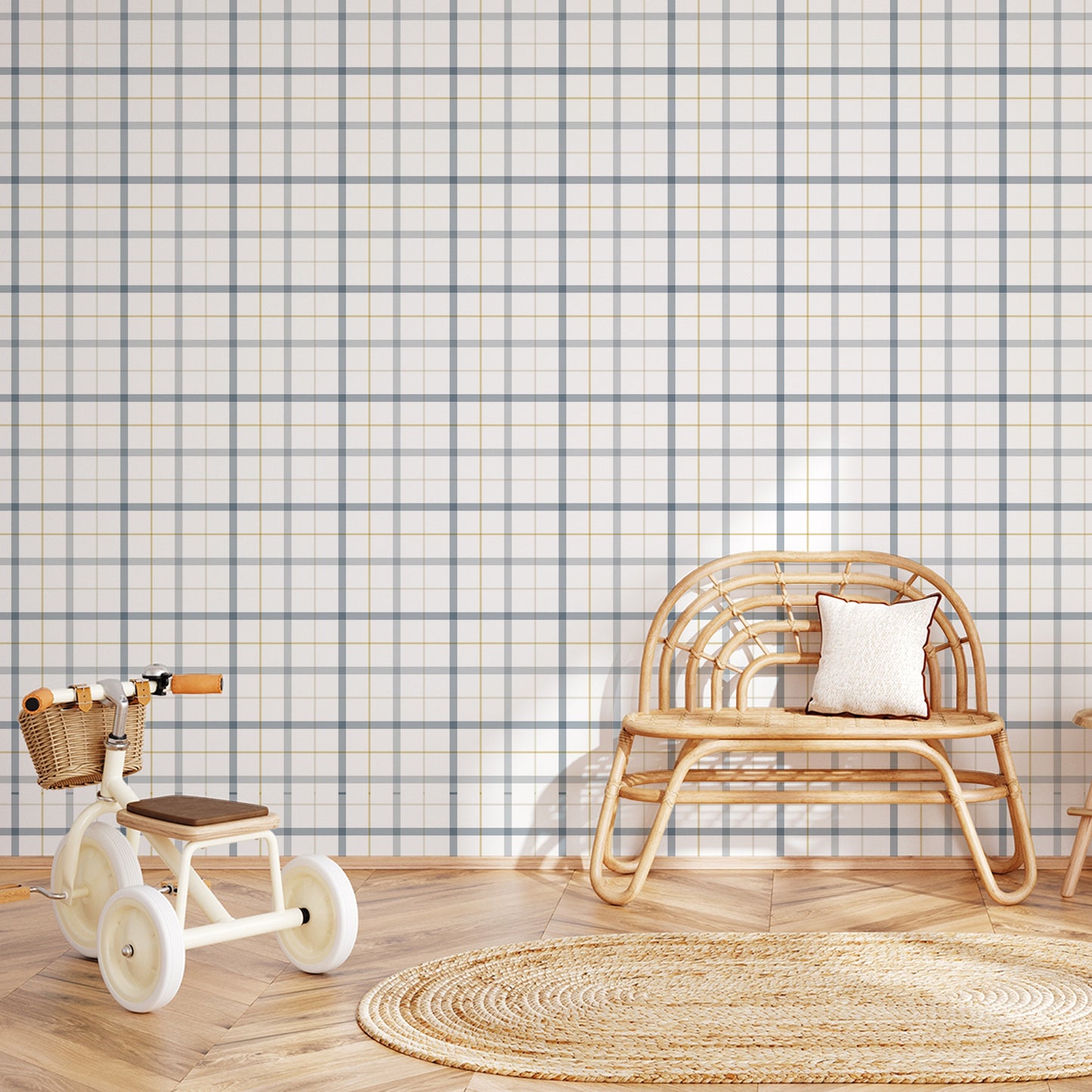 Papel de Parede Xadrez Color