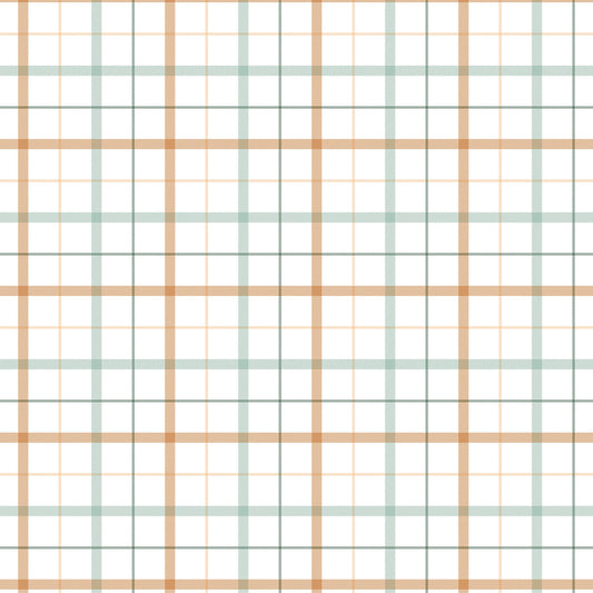 Colorful Checkered Wallpaper – orange