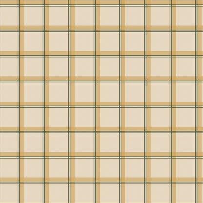 Double Check Wallpaper – mustard