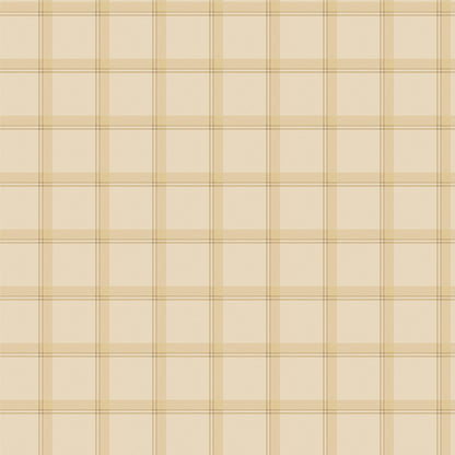 Double Check Pastel Wallpaper – mustard