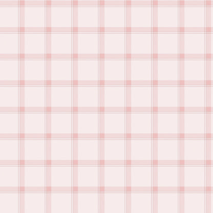 Double Check Pastel Wallpaper – pink