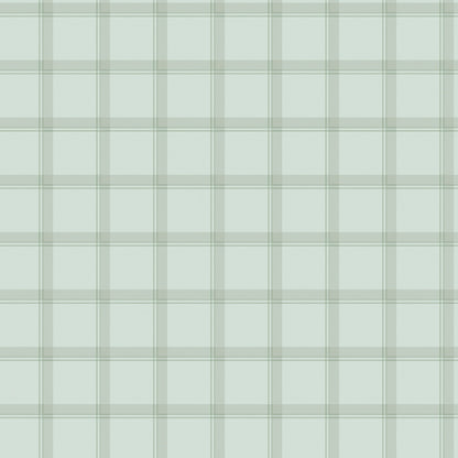 Double Check Pastel Wallpaper – green
