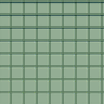 Double Check Wallpaper – green