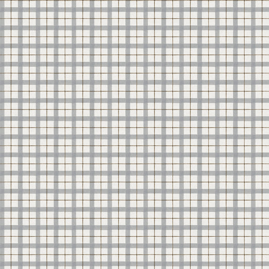 Country Linen Plaid Wallpaper – colorful