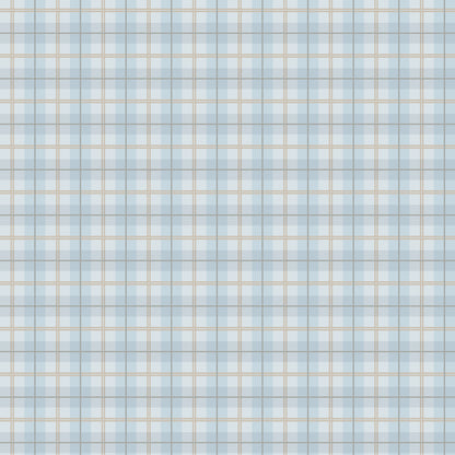 Tartan Plaid Wallpaper – blue