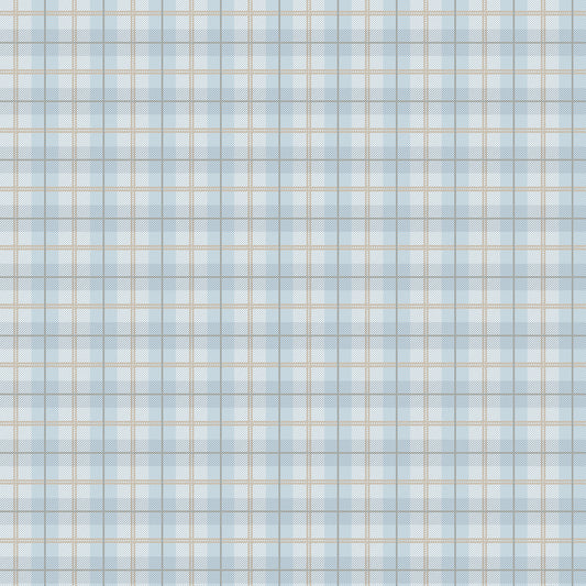Tartan Plaid Wallpaper – blue